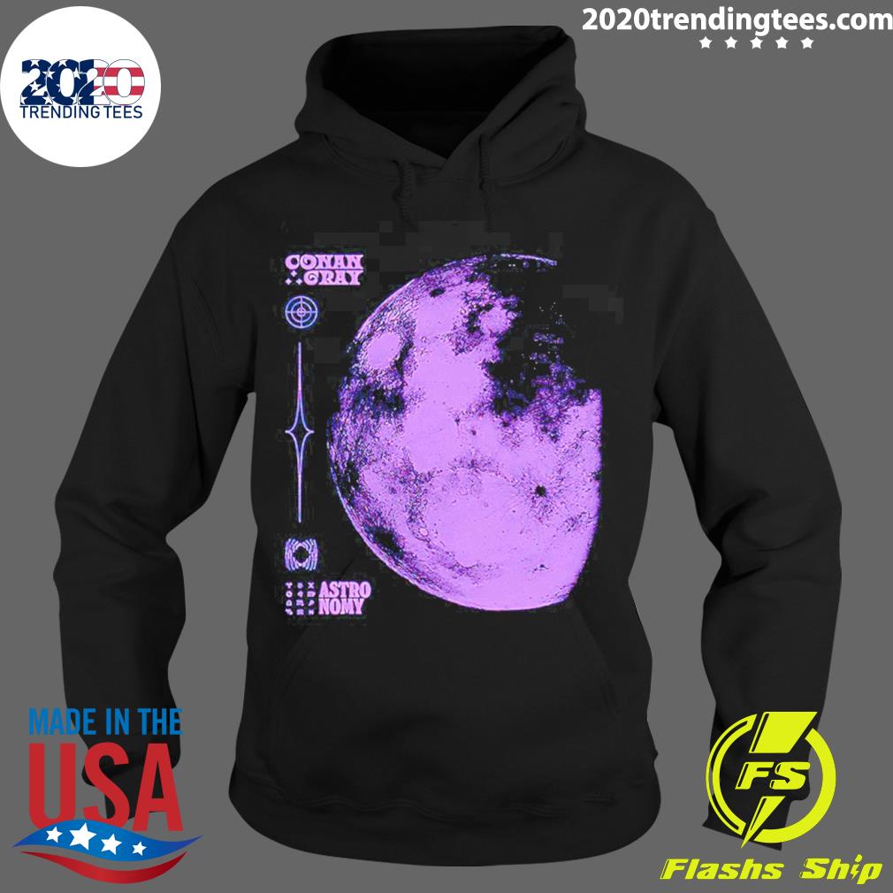 Official conan Gray Astronomy - Adult & Kids T-Shirts, Sweatshirts & Hoodies apparel design preview 2