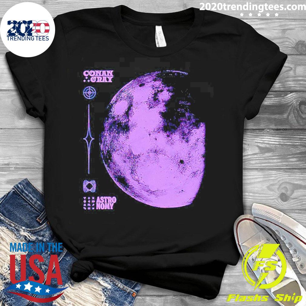 Official conan Gray Astronomy - Adult & Kids T-Shirts, Sweatshirts & Hoodies apparel design preview 3