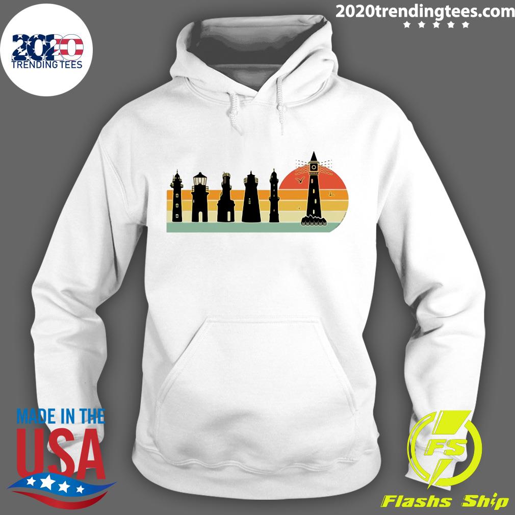 Official Cool Nautical Lighthouse Design Lovers - Adult & Kids T-Shirts, Sweatshirts & Hoodies apparel design preview 2