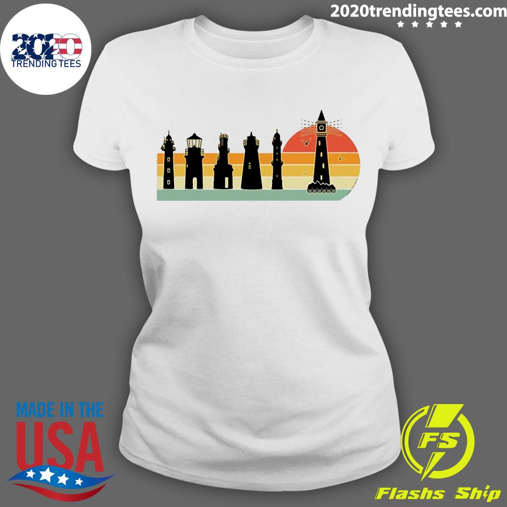 Official Cool Nautical Lighthouse Design Lovers - Adult & Kids T-Shirts, Sweatshirts & Hoodies apparel design preview 3