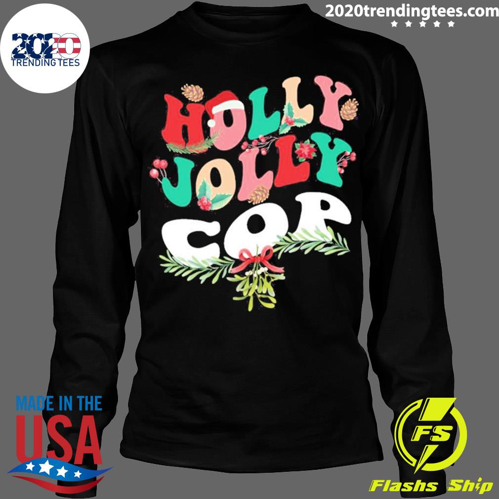 Official cop Christmas Holiday - Adult & Kids T-Shirts, Sweatshirts & Hoodies apparel design preview 4