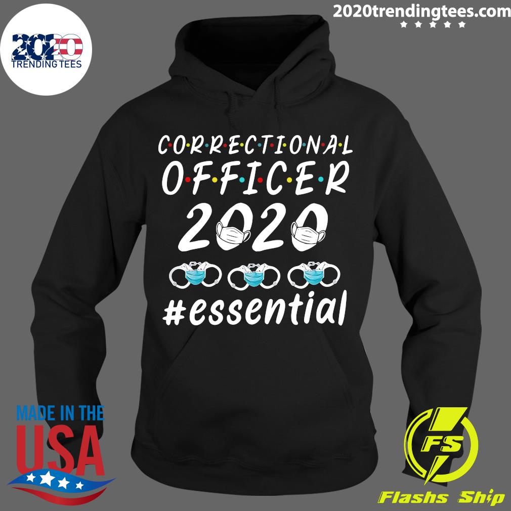 Official Correctional Officer 2020 #Essential - Adult & Kids T-Shirts, Sweatshirts & Hoodies apparel design preview 2