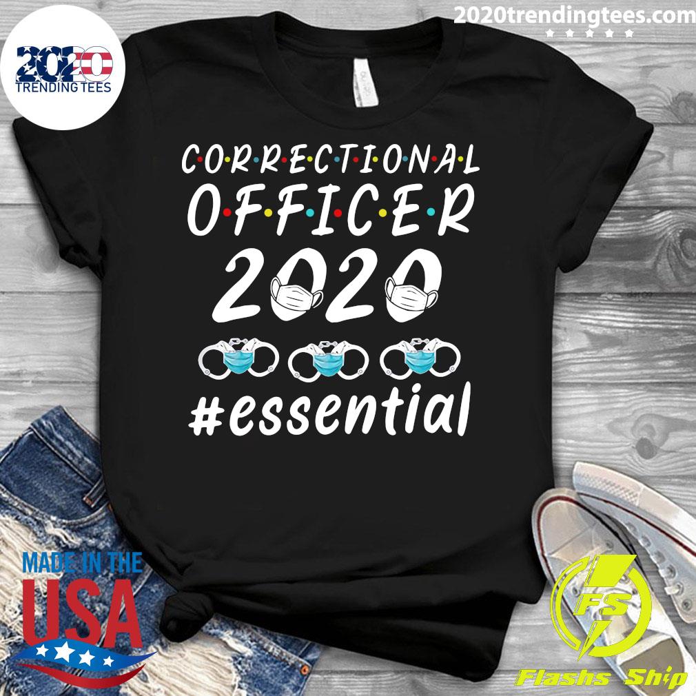 Official Correctional Officer 2020 #Essential - Adult & Kids T-Shirts, Sweatshirts & Hoodies apparel design preview 3
