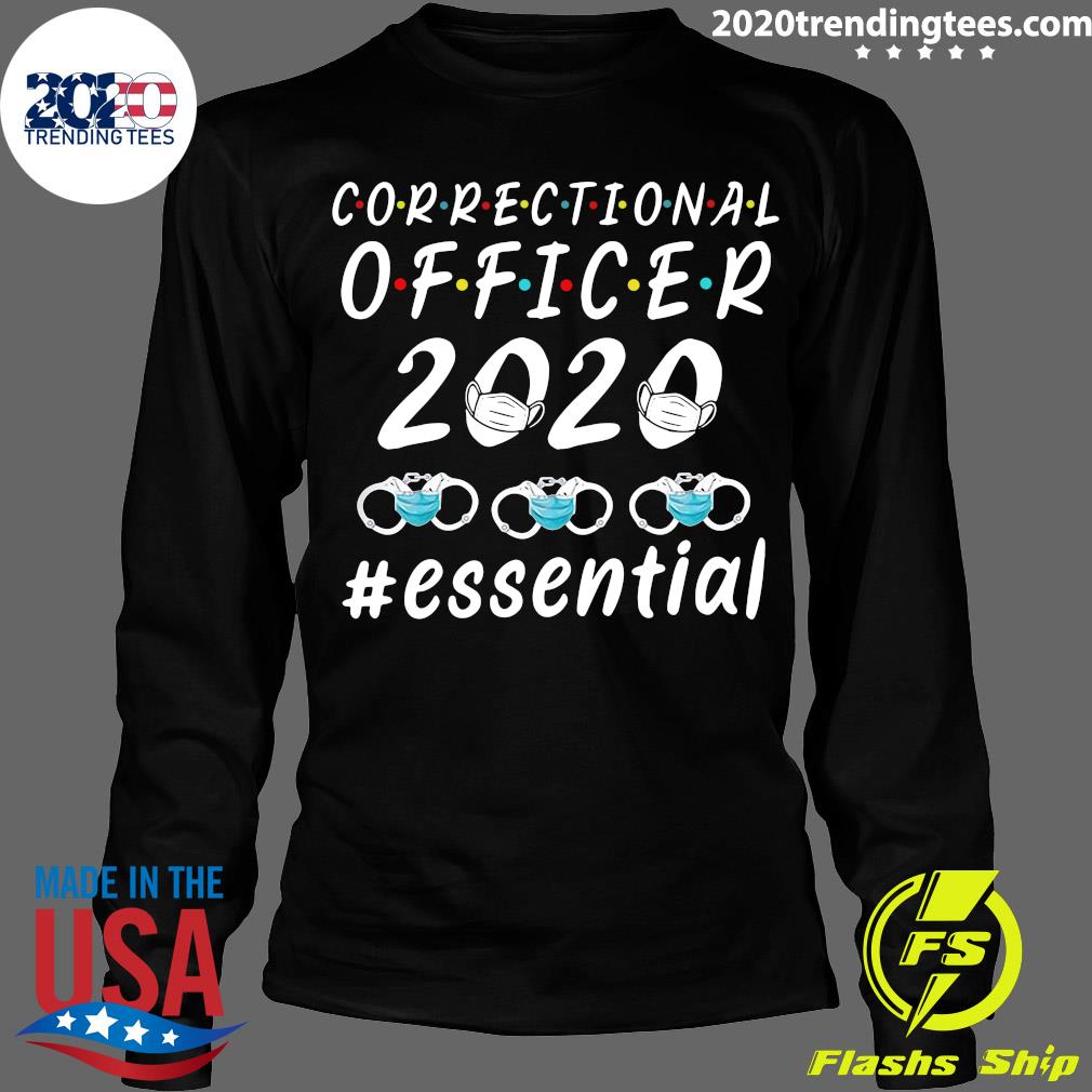 Official Correctional Officer 2020 #Essential - Adult & Kids T-Shirts, Sweatshirts & Hoodies apparel design preview 4