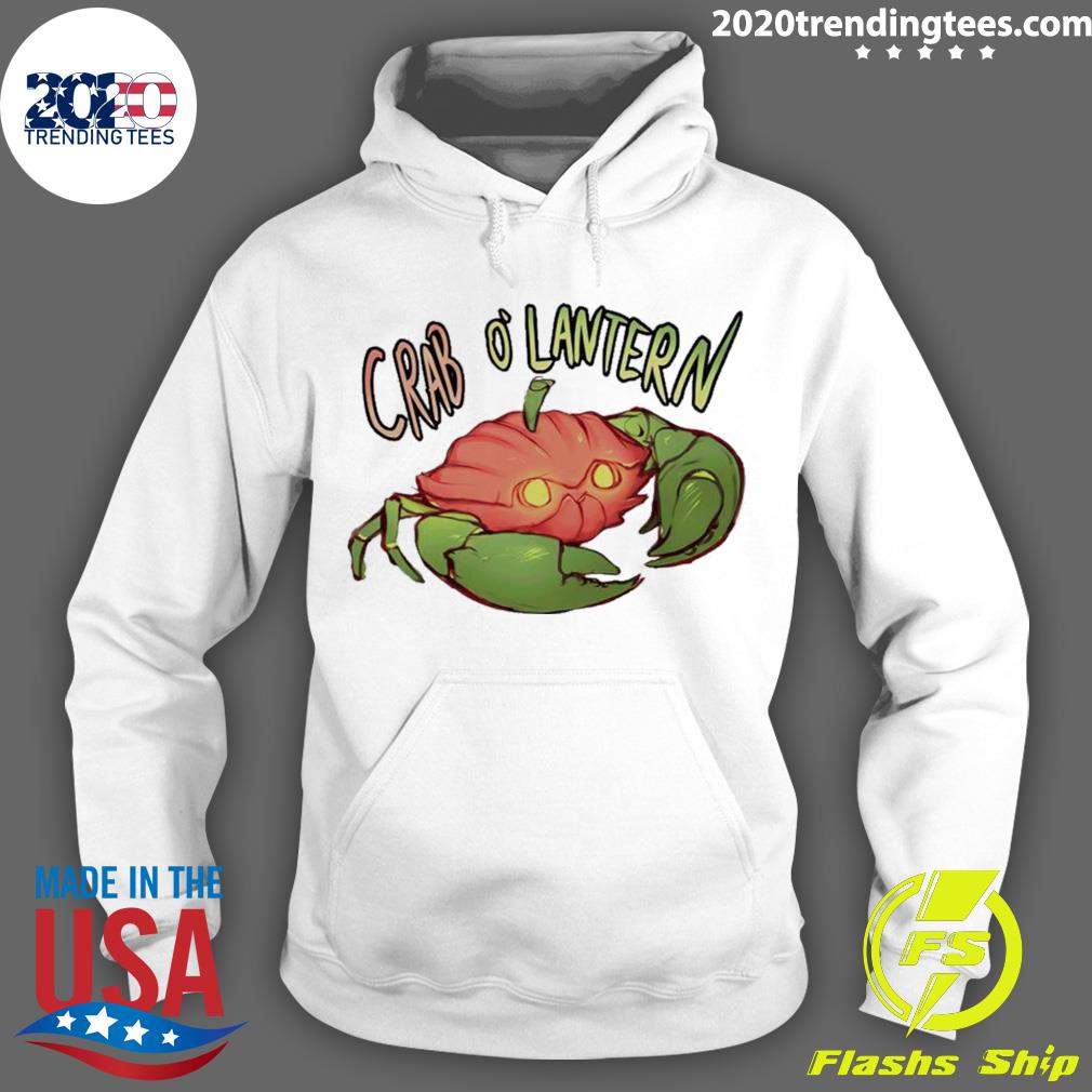 Official crab O' Lantern - Adult & Kids T-Shirts, Sweatshirts & Hoodies apparel design preview 2