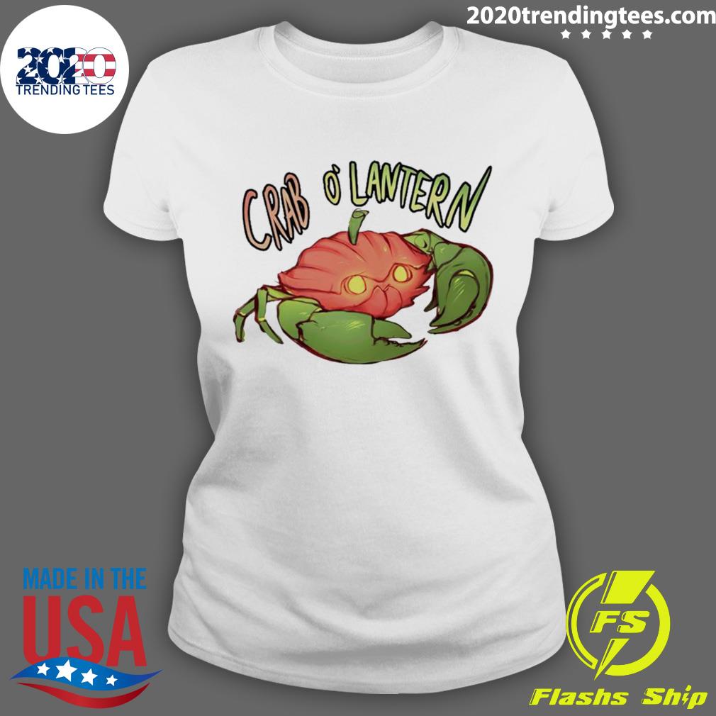 Official crab O' Lantern - Adult & Kids T-Shirts, Sweatshirts & Hoodies apparel design preview 3