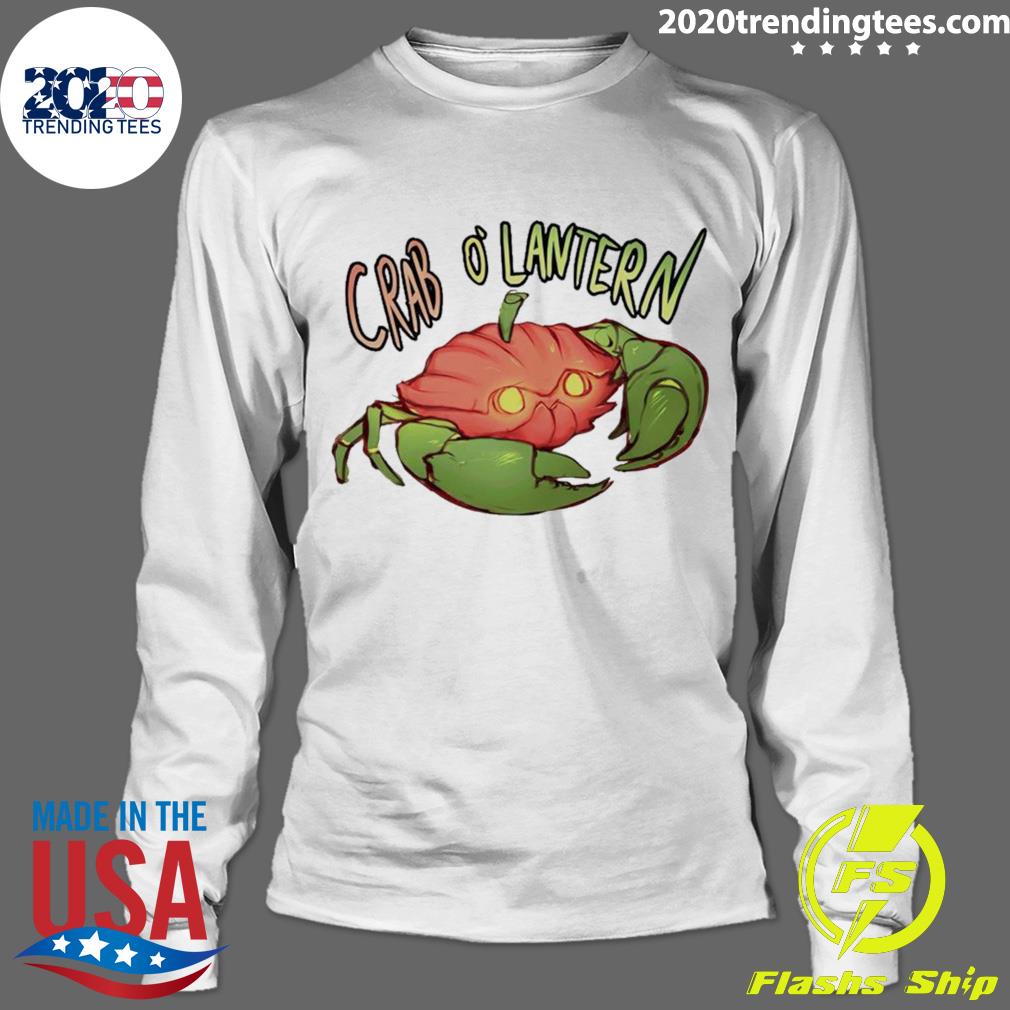 Official crab O' Lantern - Adult & Kids T-Shirts, Sweatshirts & Hoodies apparel design preview 4