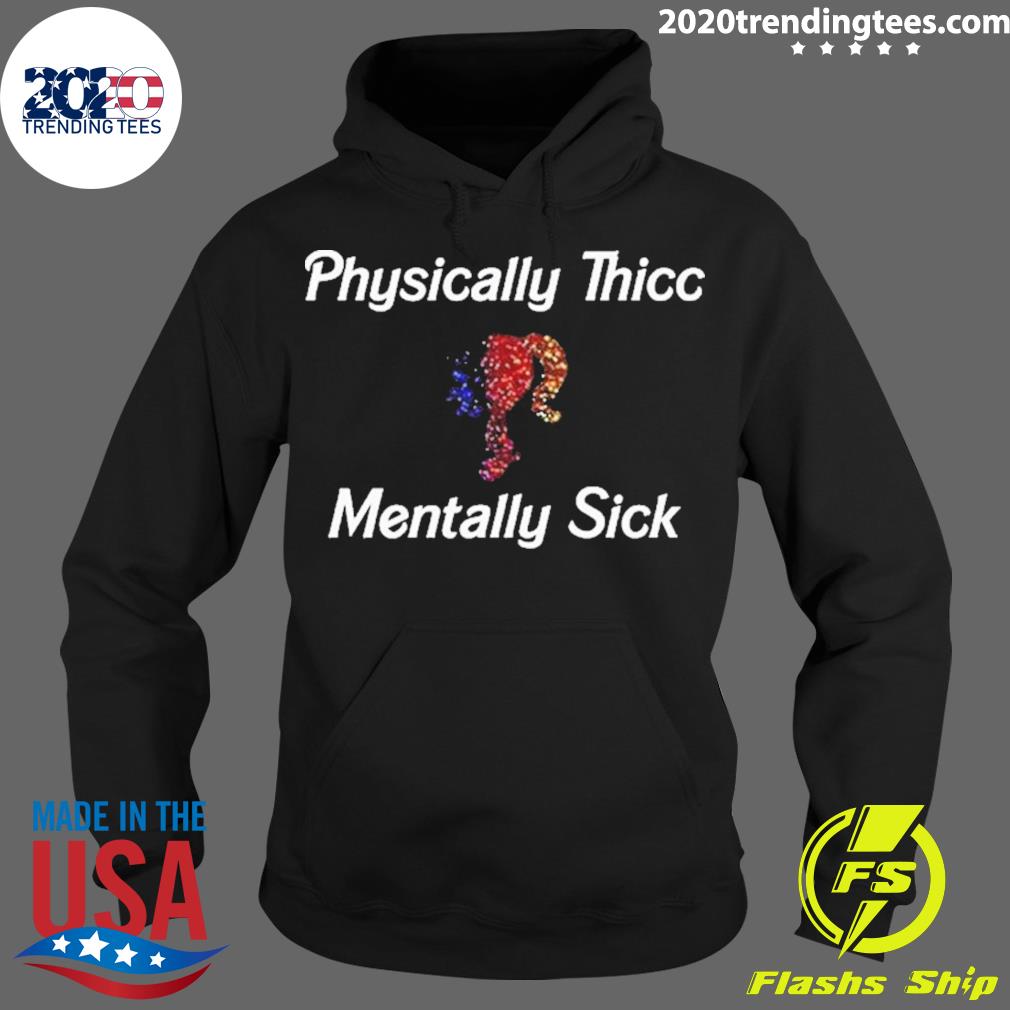 Official cricut But Crass Physically Thicc Mentally - Adult & Kids T-Shirts, Sweatshirts & Hoodies apparel design preview 2