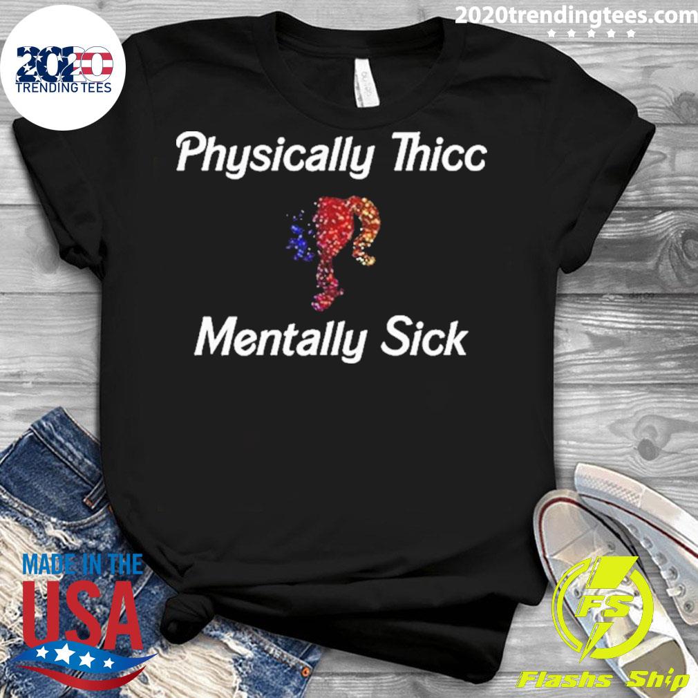 Official cricut But Crass Physically Thicc Mentally - Adult & Kids T-Shirts, Sweatshirts & Hoodies apparel design preview 3
