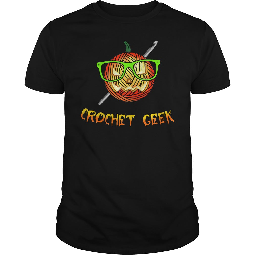 Official Crochet Geek Black - Adult & Kids T-Shirts, Sweatshirts & Hoodies apparel design preview 1