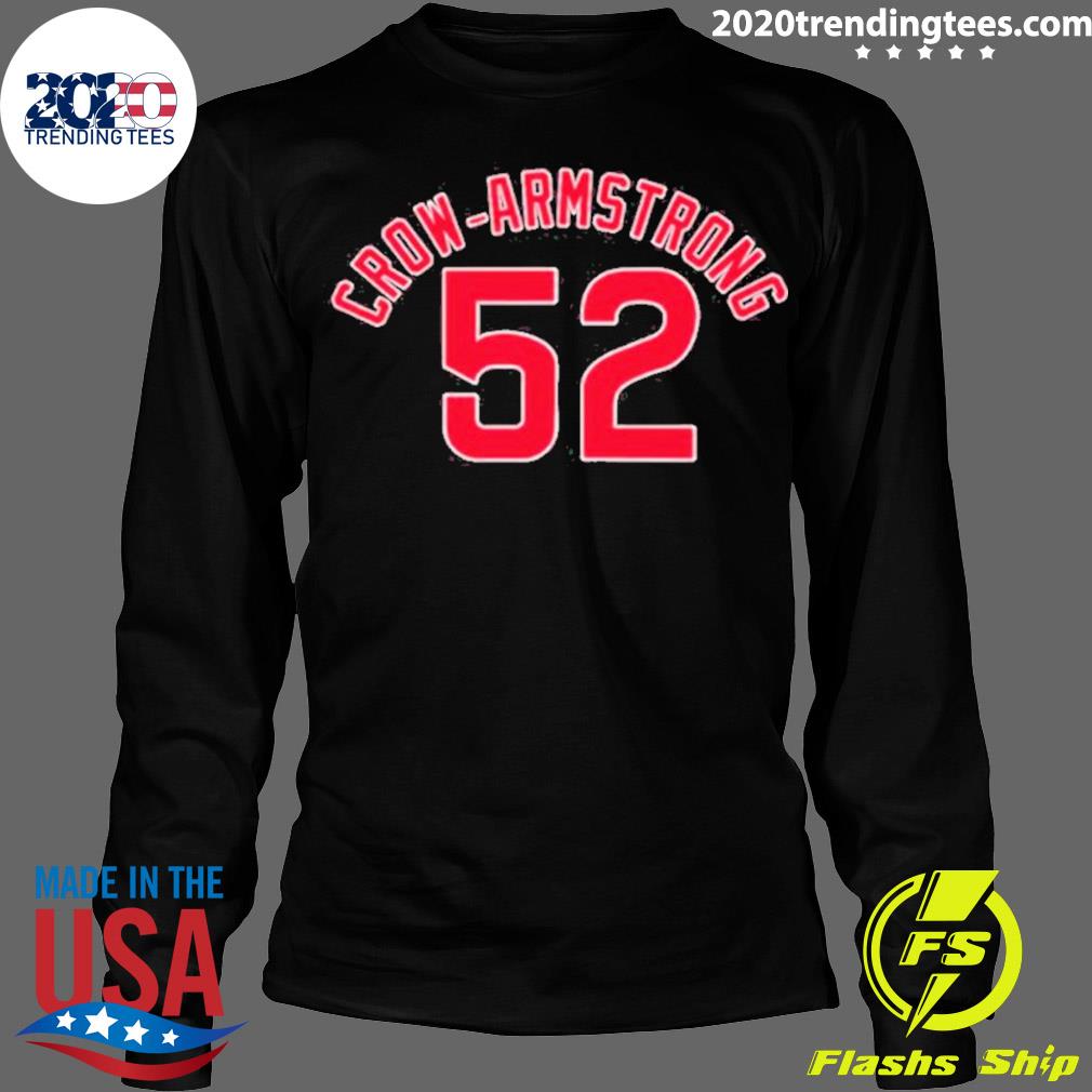 Official crow-Armstrong 52 - Adult & Kids T-Shirts, Sweatshirts & Hoodies apparel design preview 4