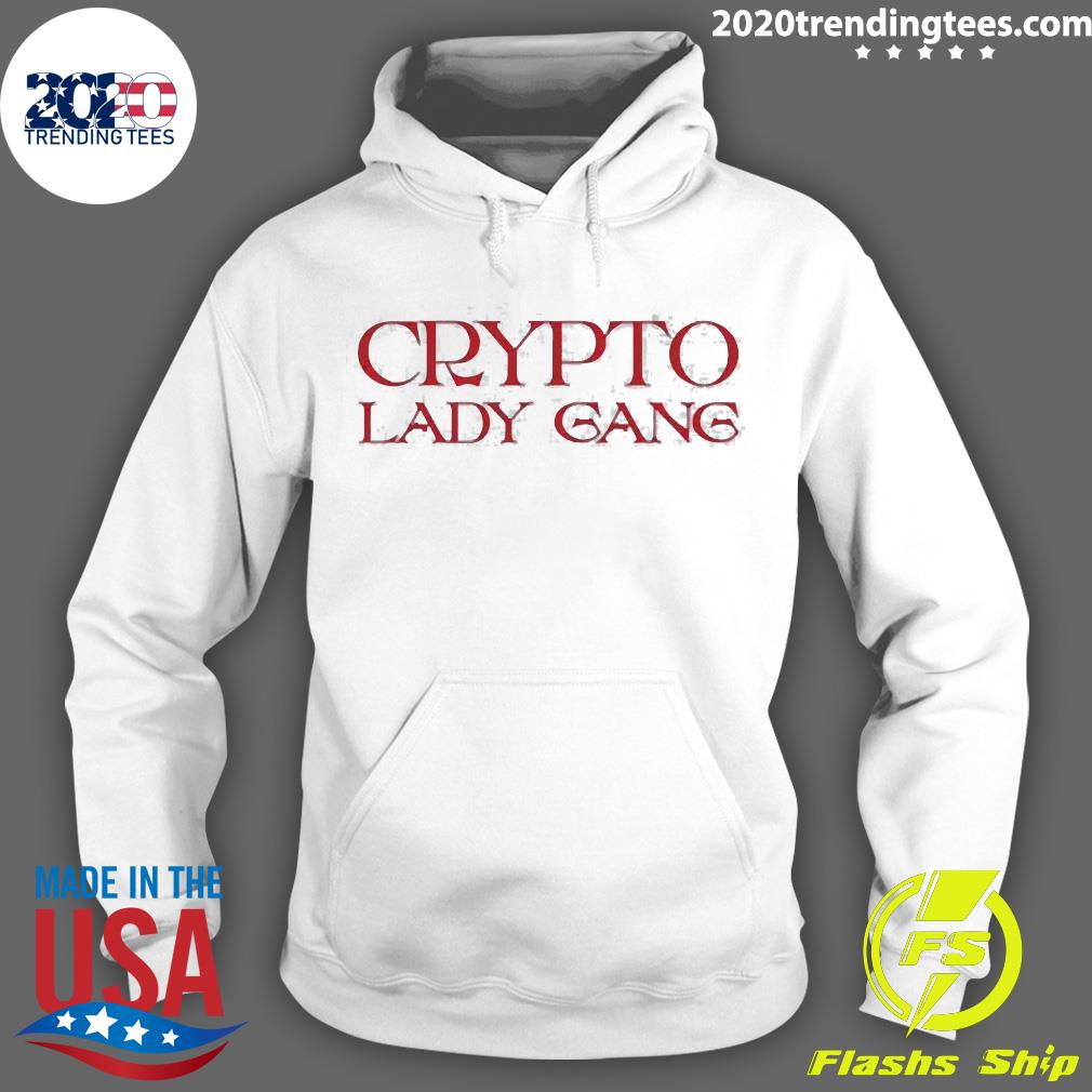 Official Crypto Lady Gang - Adult & Kids T-Shirts, Sweatshirts & Hoodies apparel design preview 2