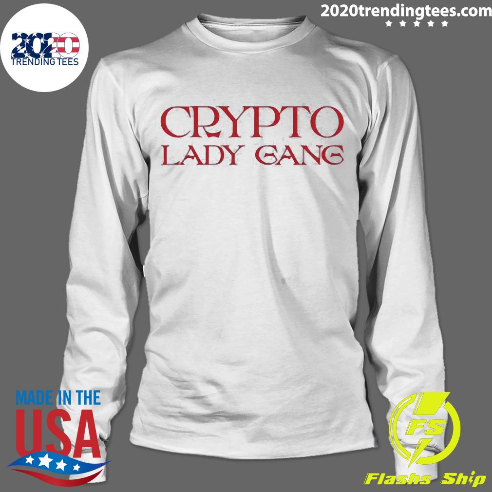 Official Crypto Lady Gang - Adult & Kids T-Shirts, Sweatshirts & Hoodies apparel design preview 4