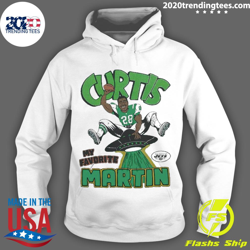 Official curtis Martin My Favorite - Adult & Kids T-Shirts, Sweatshirts & Hoodies apparel design preview 2