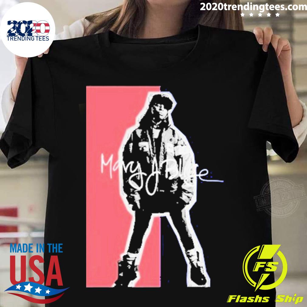 Official cut Out Photo Mary J Blige - Adult & Kids T-Shirts, Sweatshirts & Hoodies apparel design preview 1