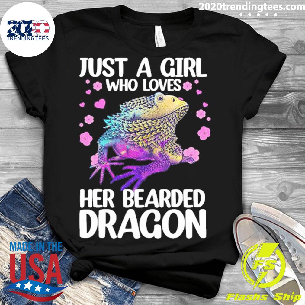 Official cute Bearded Dragon For Women Girls Lovers - Adult & Kids T-Shirts, Sweatshirts & Hoodies apparel design preview 3