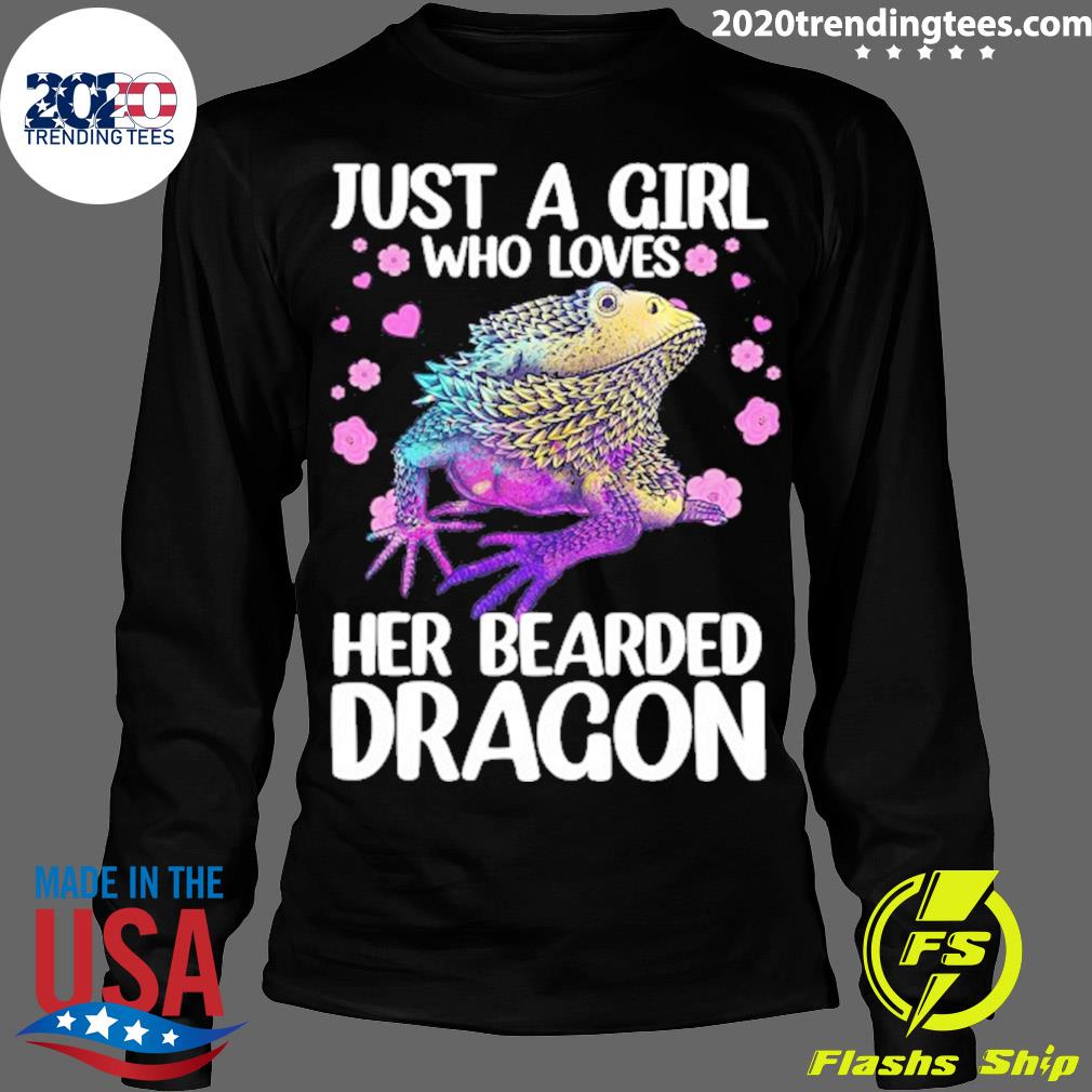Official cute Bearded Dragon For Women Girls Lovers - Adult & Kids T-Shirts, Sweatshirts & Hoodies apparel design preview 4