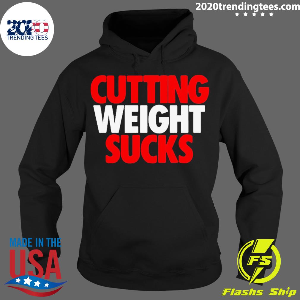 Official cutting Weight Sucks - Adult & Kids T-Shirts, Sweatshirts & Hoodies apparel design preview 2