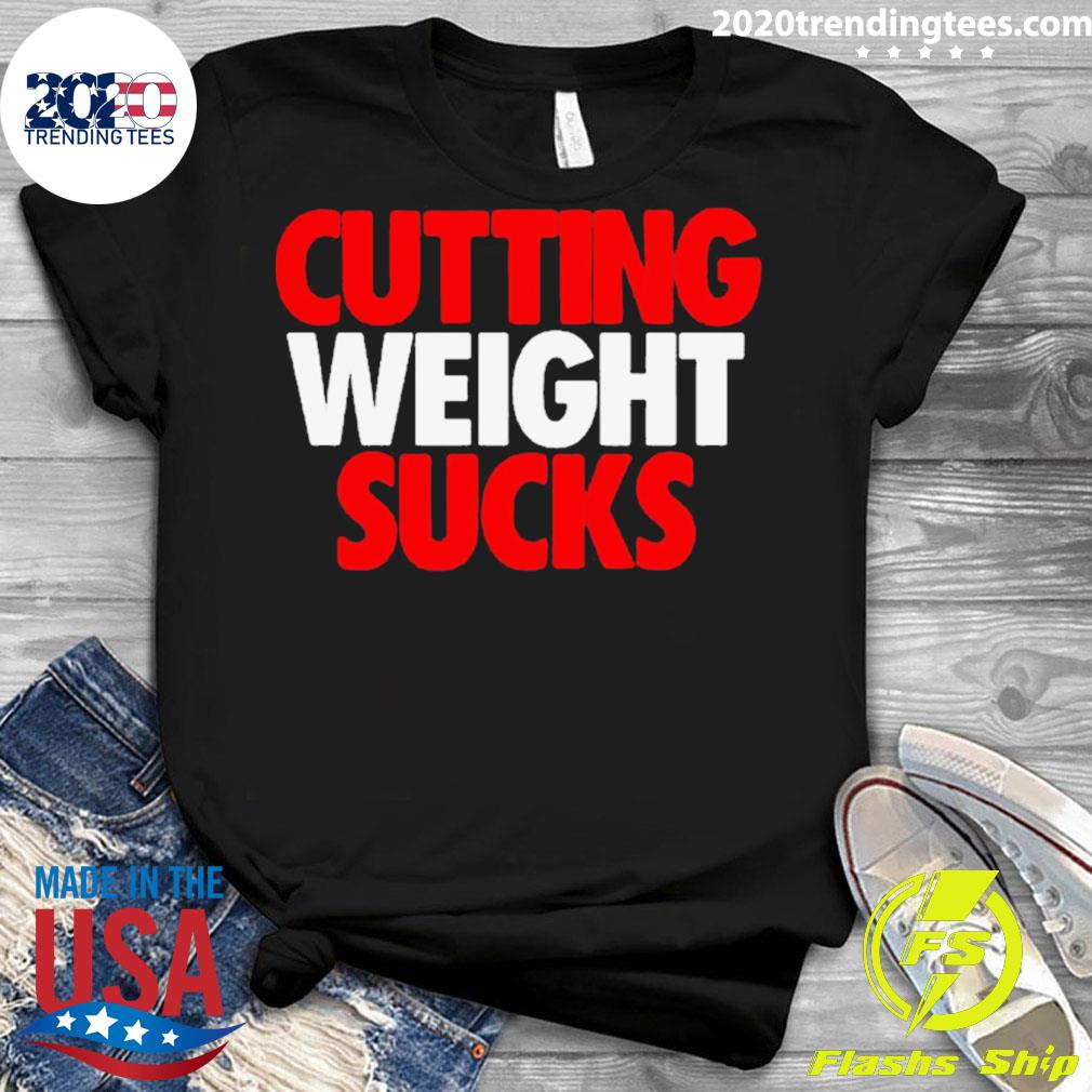 Official cutting Weight Sucks - Adult & Kids T-Shirts, Sweatshirts & Hoodies apparel design preview 3