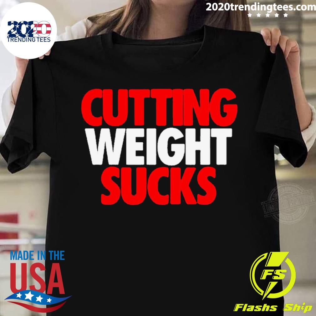 Official cutting Weight Sucks - Adult & Kids T-Shirts, Sweatshirts & Hoodies apparel design preview 1