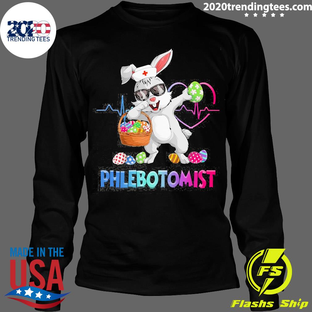 Official dabbing Bunny Phlebotomist - Adult & Kids T-Shirts, Sweatshirts & Hoodies apparel design preview 4