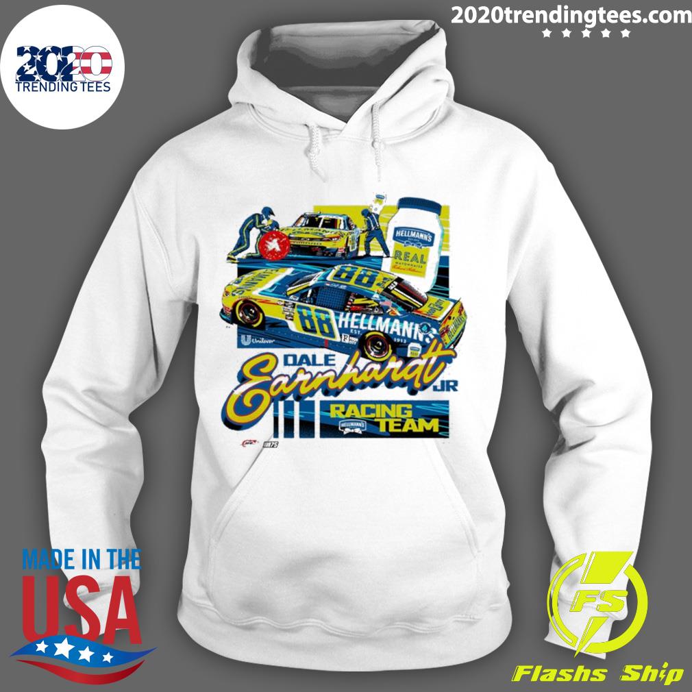 Official dale Earnhardt Jr. Motorsports Racing Team - Adult & Kids T-Shirts, Sweatshirts & Hoodies apparel design preview 2