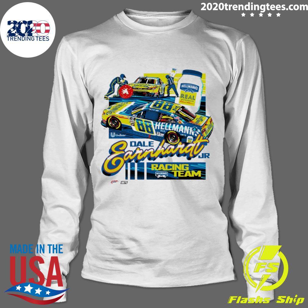 Official dale Earnhardt Jr. Motorsports Racing Team - Adult & Kids T-Shirts, Sweatshirts & Hoodies apparel design preview 4