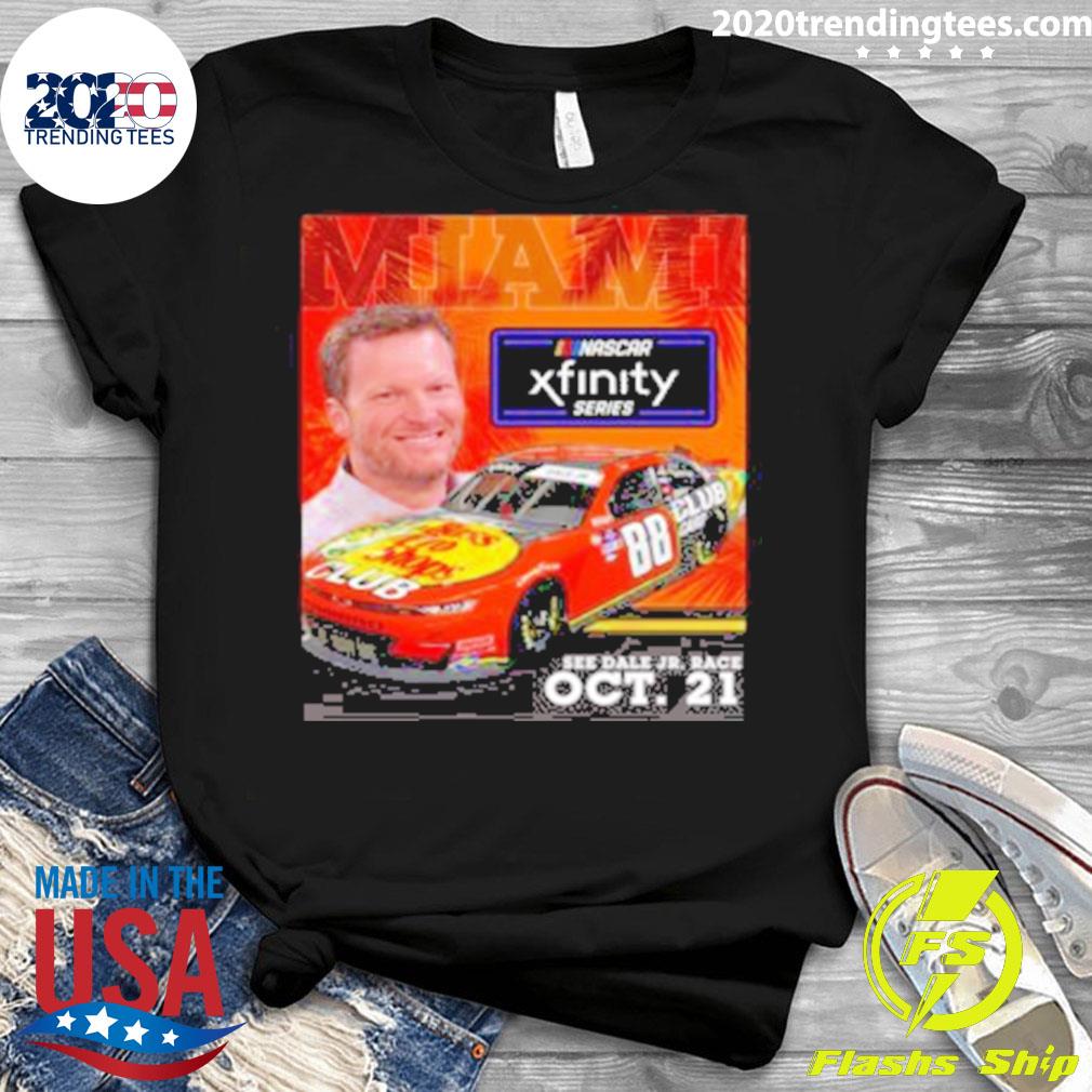 Official dale Earnhardt Jr Ride For The NASCAR - Adult & Kids T-Shirts, Sweatshirts & Hoodies apparel design preview 3