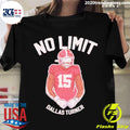 Official dallas Turner No Limit - Adult & Kids T-Shirts, Sweatshirts & Hoodies apparel design preview 1