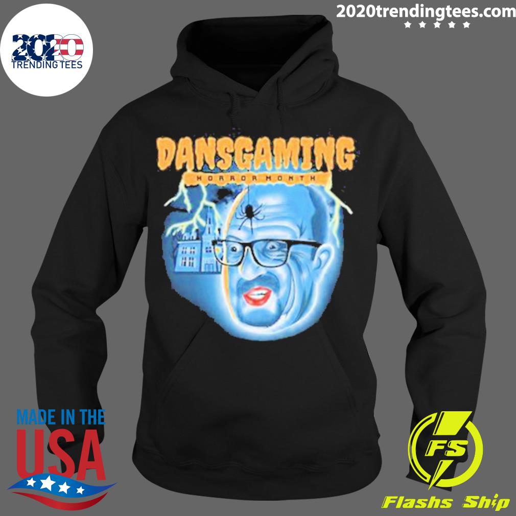 Official dansgaming Horror Month New - Adult & Kids T-Shirts, Sweatshirts & Hoodies apparel design preview 2