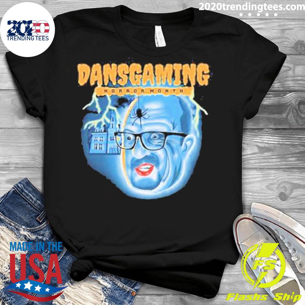 Official dansgaming Horror Month New - Adult & Kids T-Shirts, Sweatshirts & Hoodies apparel design preview 3