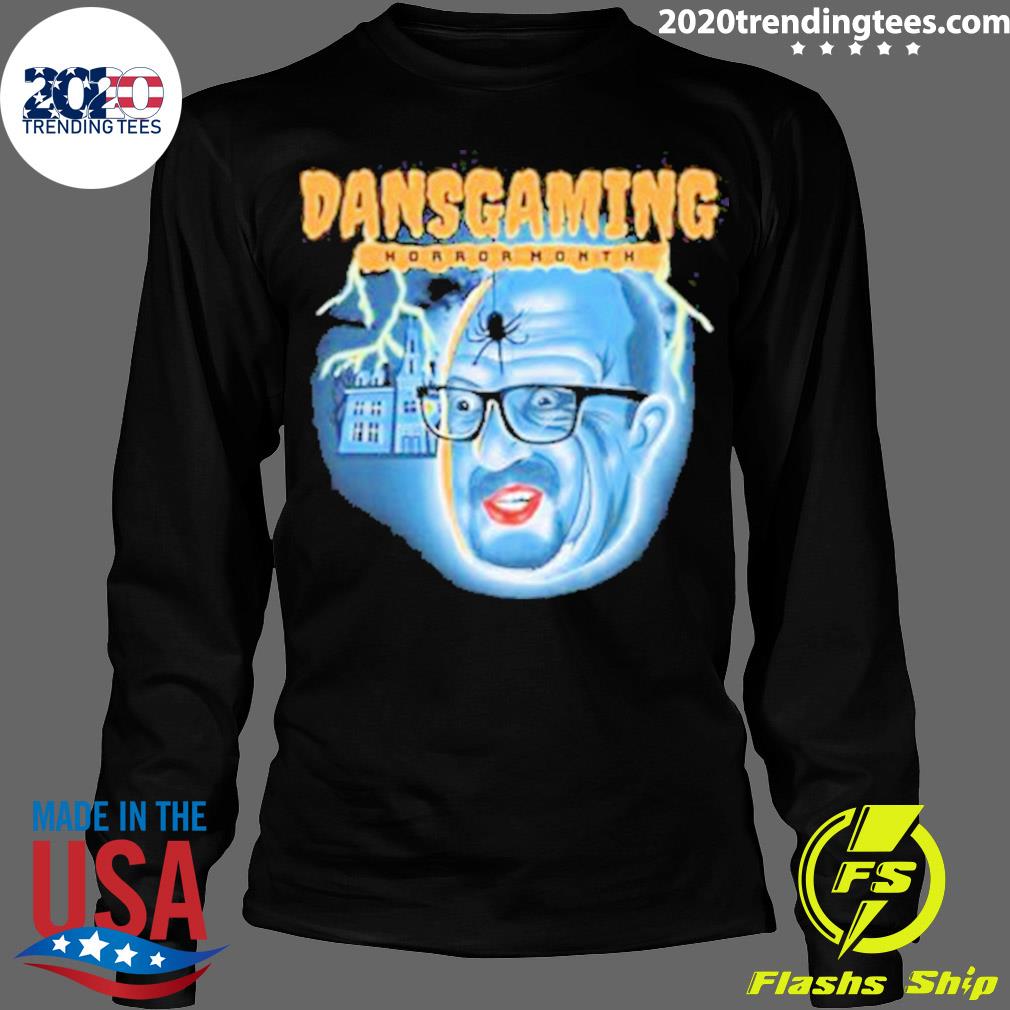 Official dansgaming Horror Month New - Adult & Kids T-Shirts, Sweatshirts & Hoodies apparel design preview 4