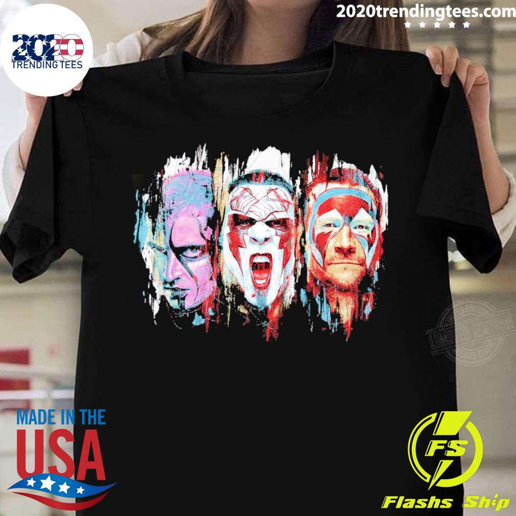 Official darby Allin, Sting CM Punk War Paint - Adult & Kids T-Shirts, Sweatshirts & Hoodies apparel design preview 1