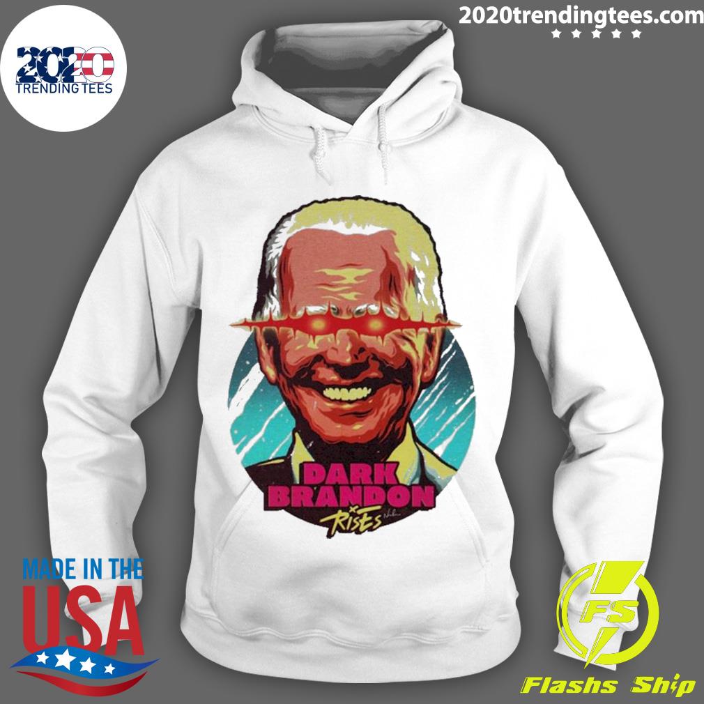 Official dark Brandon Rises Biden - Adult & Kids T-Shirts, Sweatshirts & Hoodies apparel design preview 2