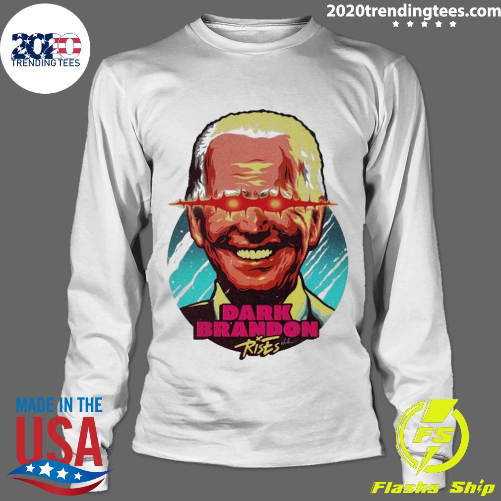 Official dark Brandon Rises Biden - Adult & Kids T-Shirts, Sweatshirts & Hoodies apparel design preview 4