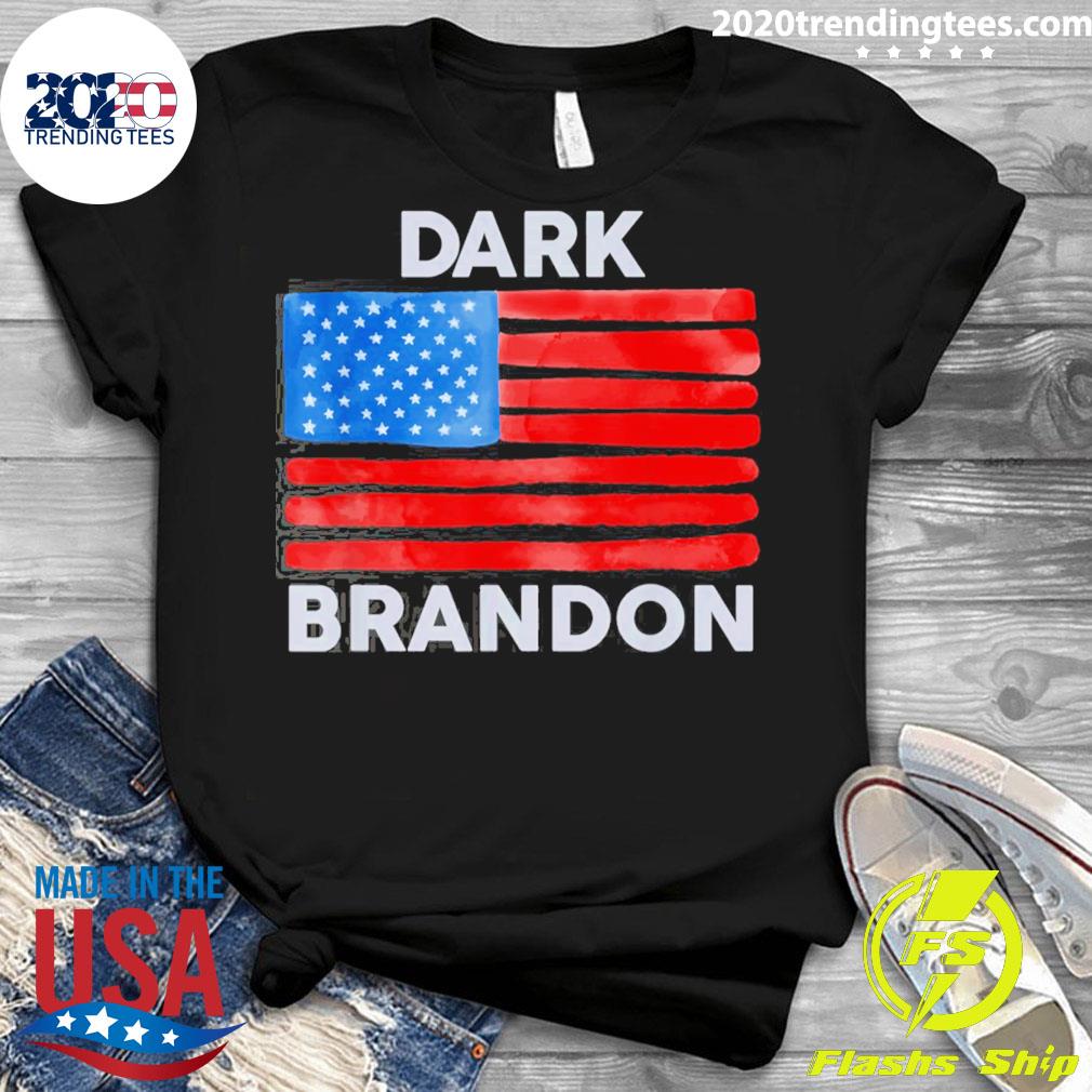 Official dark Brandon USA Flag - Adult & Kids T-Shirts, Sweatshirts & Hoodies apparel design preview 3
