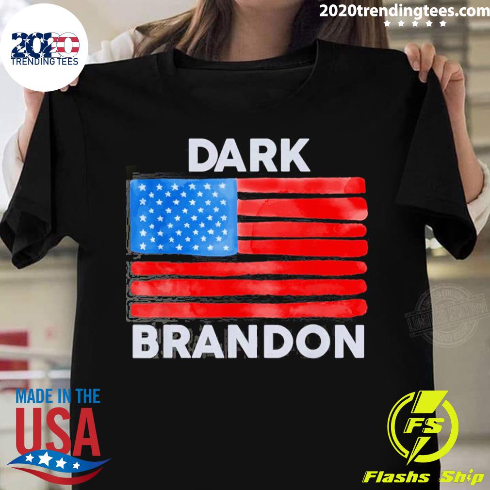 Official dark Brandon USA Flag - Adult & Kids T-Shirts, Sweatshirts & Hoodies apparel design preview 1