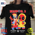 Official deadpool 3 Hugh Jackman And Ryan Reynolds - Adult & Kids T-Shirts, Sweatshirts & Hoodies apparel design preview 1