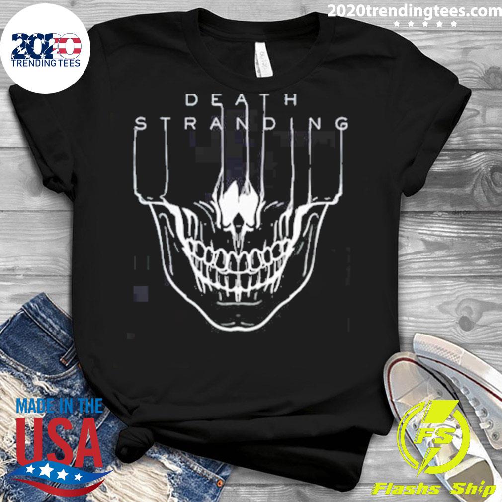 Official death Stranding Skull - Adult & Kids T-Shirts, Sweatshirts & Hoodies apparel design preview 3