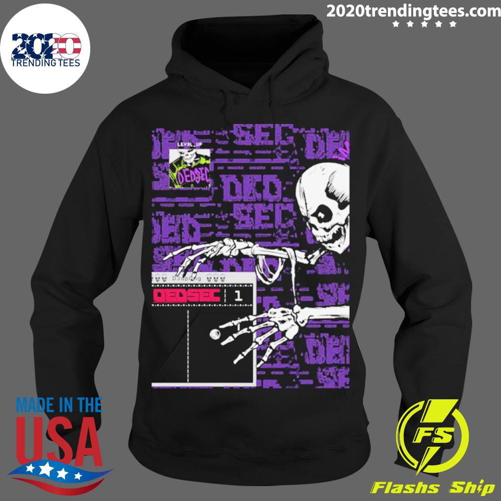Official dedsec Purple Wall - Adult & Kids T-Shirts, Sweatshirts & Hoodies apparel design preview 2