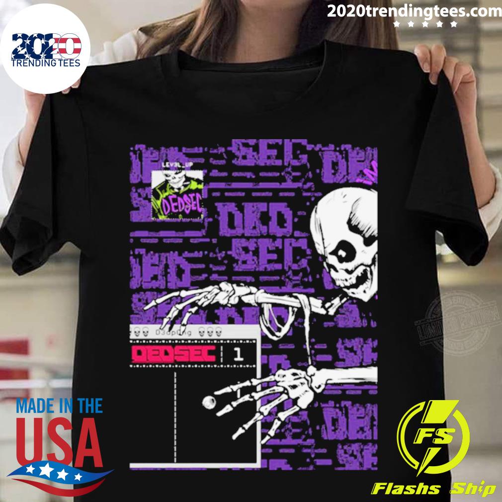 Official dedsec Purple Wall - Adult & Kids T-Shirts, Sweatshirts & Hoodies apparel design preview 1