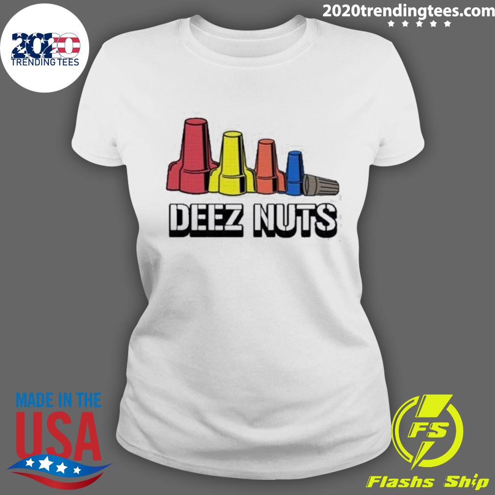 Official deez Nuts Electrician - Adult & Kids T-Shirts, Sweatshirts & Hoodies apparel design preview 3