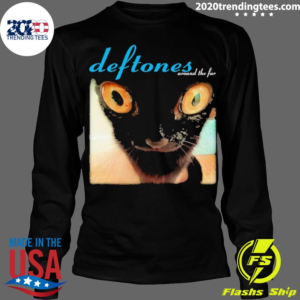 Official deftones Around The Fur Cat - Adult & Kids T-Shirts, Sweatshirts & Hoodies apparel design preview 4