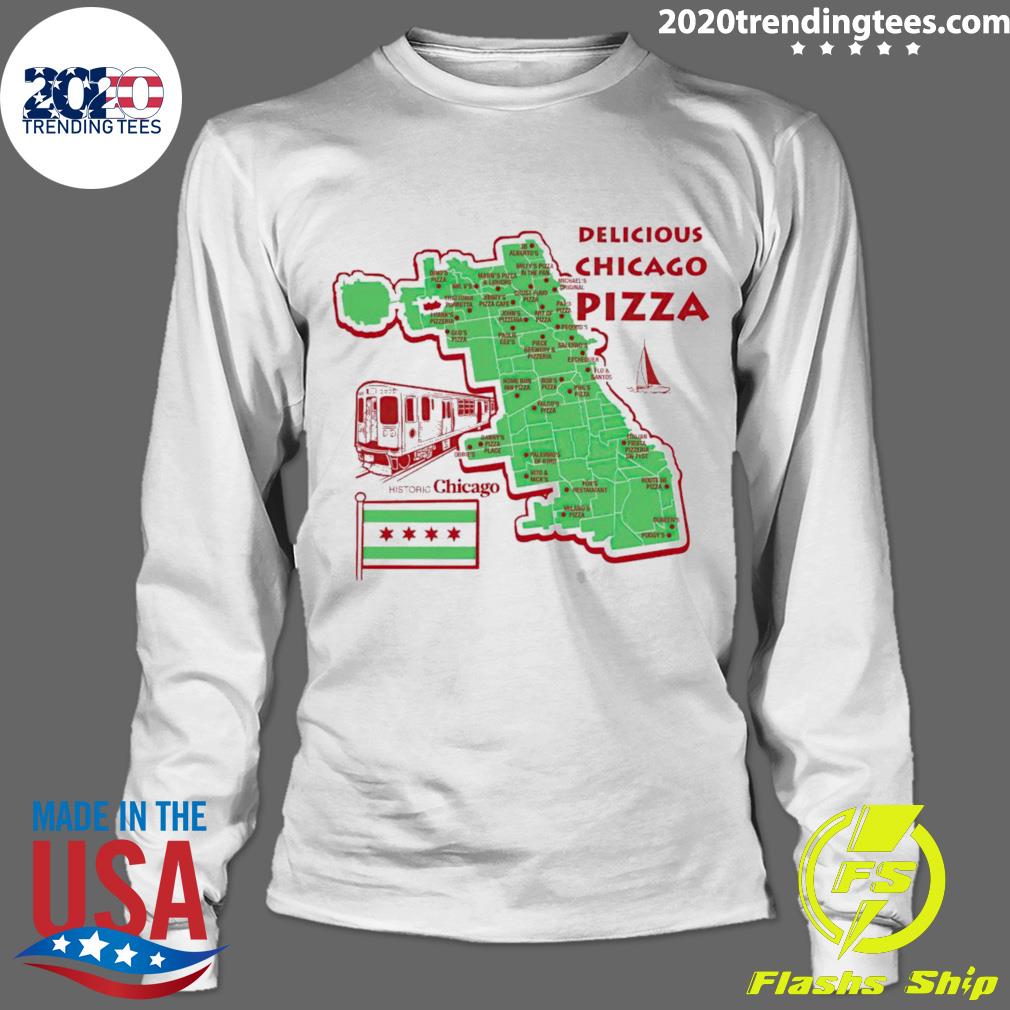 Official delicious Chicago Pizza - Adult & Kids T-Shirts, Sweatshirts & Hoodies apparel design preview 4