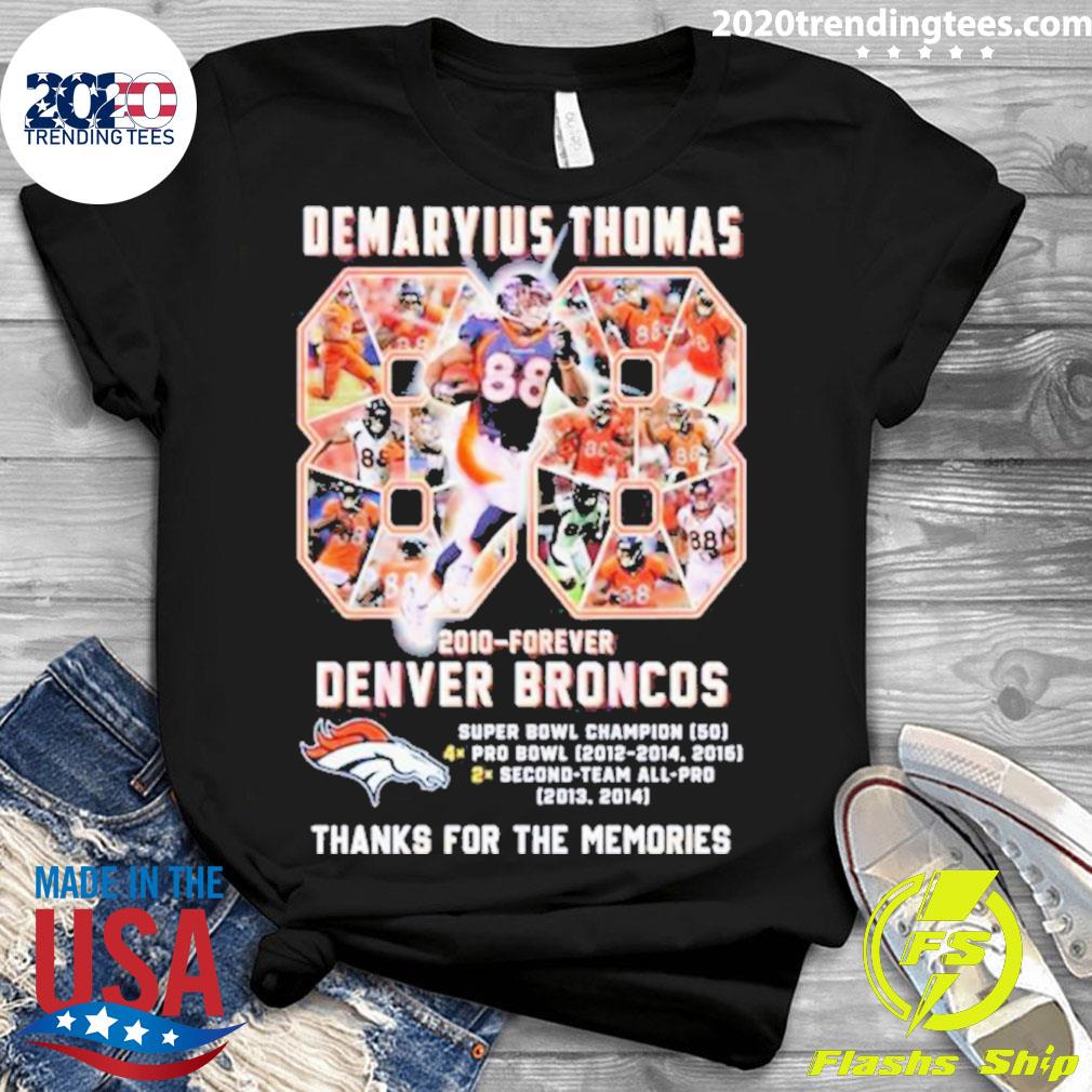 Official demaryius Thomas 88 2010 Forever Denver - Adult & Kids T-Shirts, Sweatshirts & Hoodies apparel design preview 3