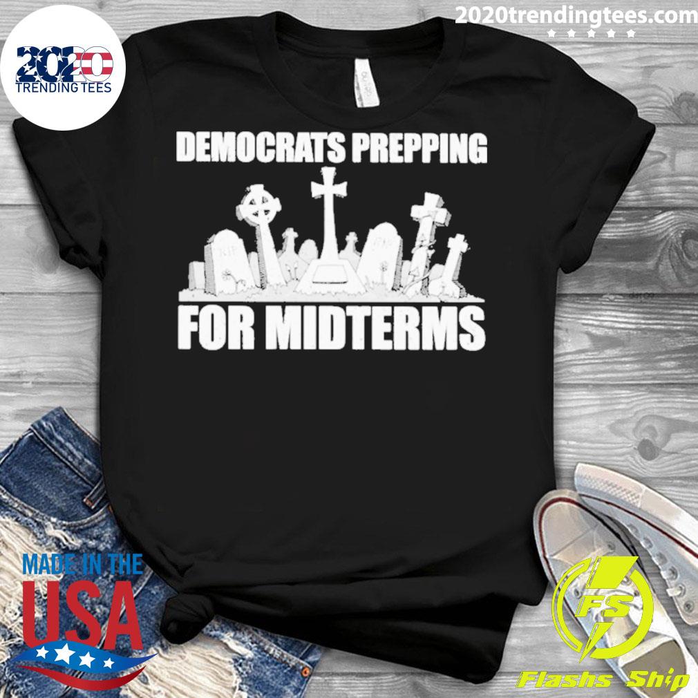 Official democrats Prepping For Midterms - Adult & Kids T-Shirts, Sweatshirts & Hoodies apparel design preview 3
