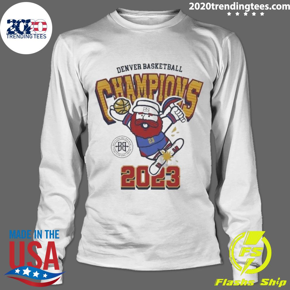 Official denver Nuggets Maxie Championship 2023 - Adult & Kids T-Shirts, Sweatshirts & Hoodies apparel design preview 4