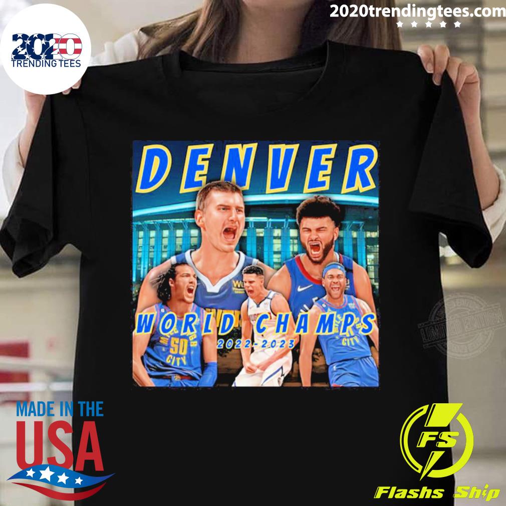 Official denver World Champs - Adult & Kids T-Shirts, Sweatshirts & Hoodies apparel design preview 1