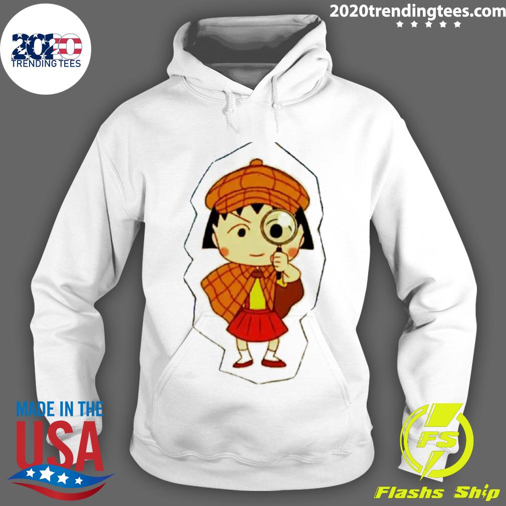 Official detective Maruko Chan - Adult & Kids T-Shirts, Sweatshirts & Hoodies apparel design preview 2