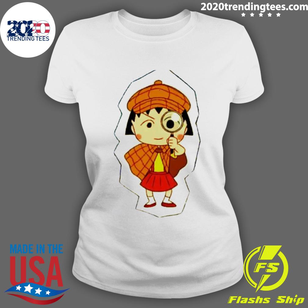 Official detective Maruko Chan - Adult & Kids T-Shirts, Sweatshirts & Hoodies apparel design preview 3